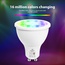 Zigbee PRO 4W RGB+CCT LED GU10 spotlight Beam Angle: 120o Size:_49.5X58mm