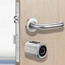 Cylindrical Smart Lock - Aluminium Doors With installation