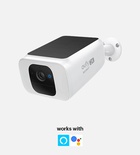 Eufy - Spotlight Camera Pro Solar 2K - White - with installation