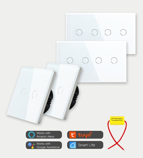 ZINC WiFi Smart Switch set - with installation