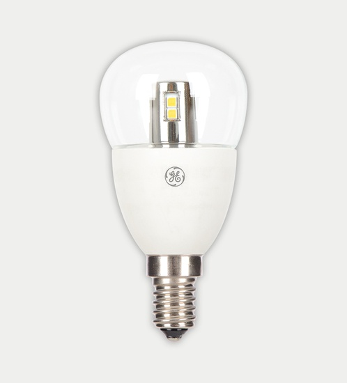 GE LED P45 Bulb 6W-Warm white Dimmable