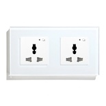 Wi-Fi Double Smart Wall Socket-With installation